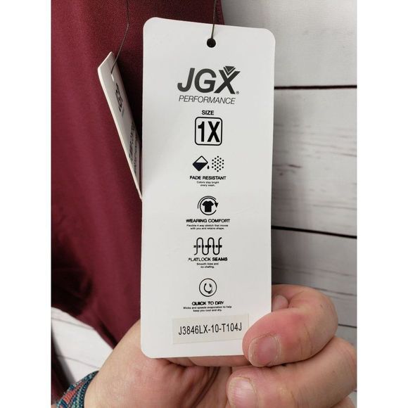 JGX Performance Tummy Control‎ Leggings - Plum - Sz. 1X - NWT - Picture 7 of 9